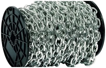 DIN 766 А2 6х18,5 Цепь сварная короткозвенная